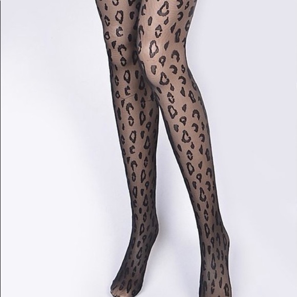 Leopard Stockings - Picture 1 of 1